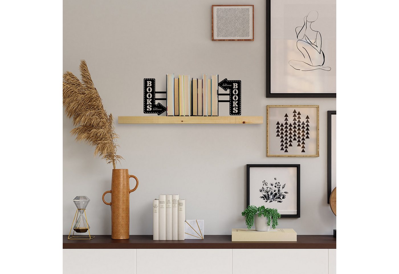 Skye Decor Buchstütze 100% METAL, C1158 Skye Decor Buchstütze 100% METAL, C1158 von Skye Decor
