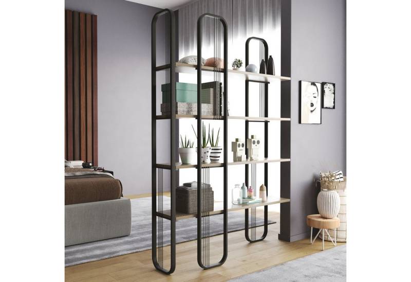 Skye Decor Bücherregal 100% MELAMINE COATED PARTICLE BOARD, 182 x 26 x 124, T1311 von Skye Decor