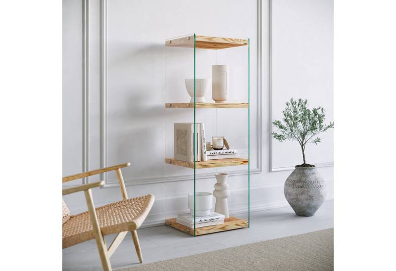 Skye Decor Bücherregal 100% PINE SOLID WOOD, 120 cm x 35 cm x 40 cm S1306 von Skye Decor