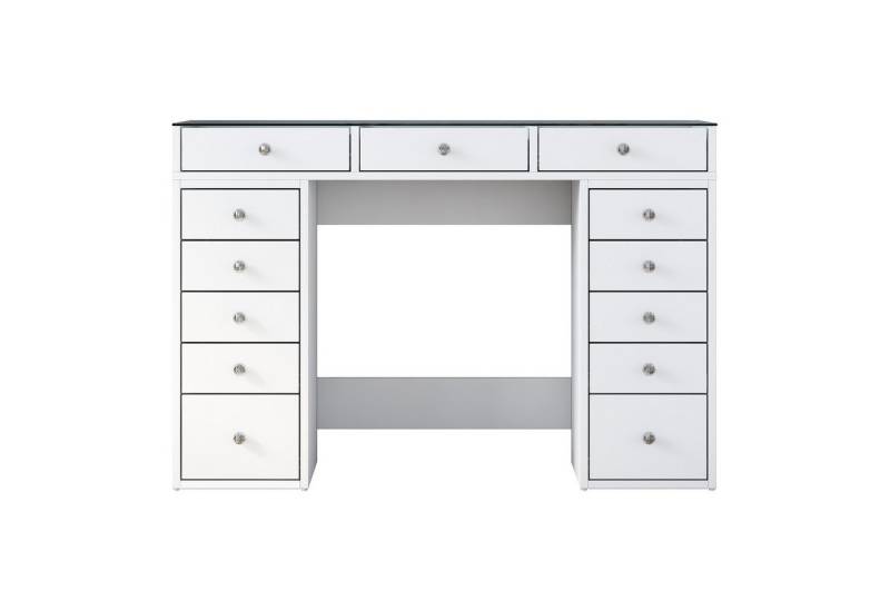 Skye Decor Schminktisch 100% MELAMINE COATED E1 QUALITY CHIPBOARD, 79,8 cm x 44,5 cm x 120 cm von Skye Decor