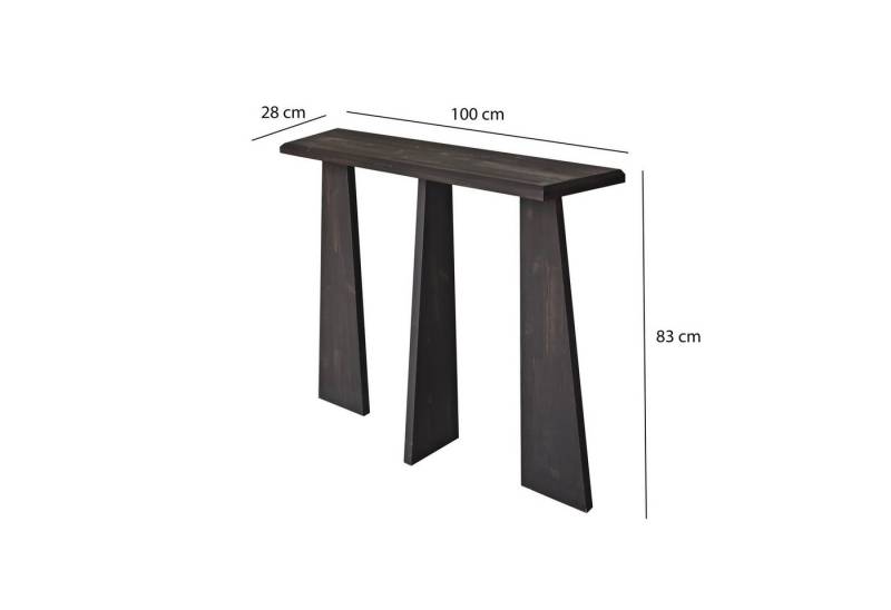 Skye Decor Kommode 100% SOLID WOOD, 83 cm x 28 cm x 100 cm S1905 von Skye Decor