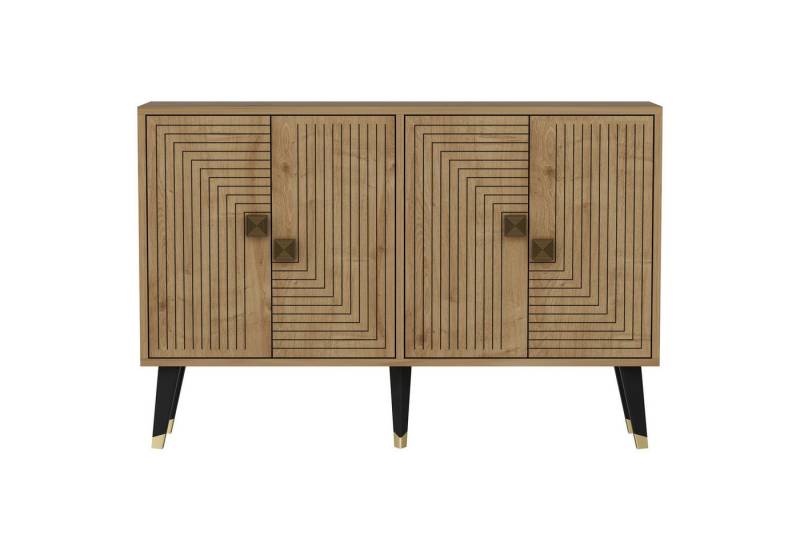 Skye Decor Konsolentisch Ahart, 100 % melaminbeschichtete Spanplatte von Skye Decor