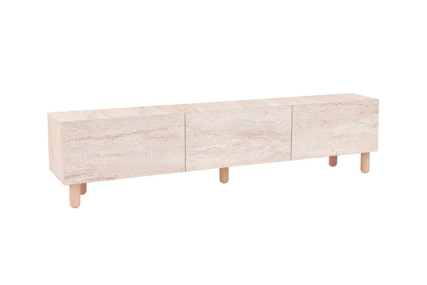 Skye Decor Lowboard Odessa Alvin (packung, 1), 180x42x31 Mit abnehmbaren Holzfüßen von Skye Decor