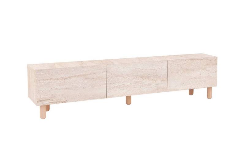 Skye Decor Lowboard Odessa Alvin (packung, 1), 180x42x31 Mit abnehmbaren Holzfüßen von Skye Decor