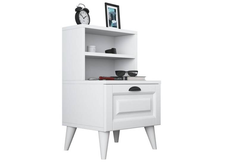 Skye Decor Nachtkonsole 100% MELAMINE COATED PARTICLE BOARD, 74,4 cm x 40 cm x 45 cm N5310 von Skye Decor