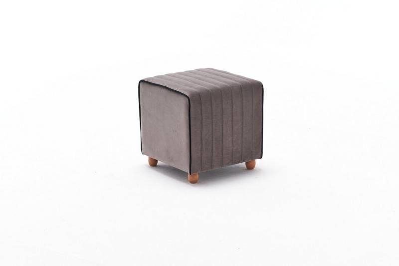 Skye Decor Pouf 100% POLYESTER & VELVET, 40 cm x 40 cm x 40 cm C1637 von Skye Decor