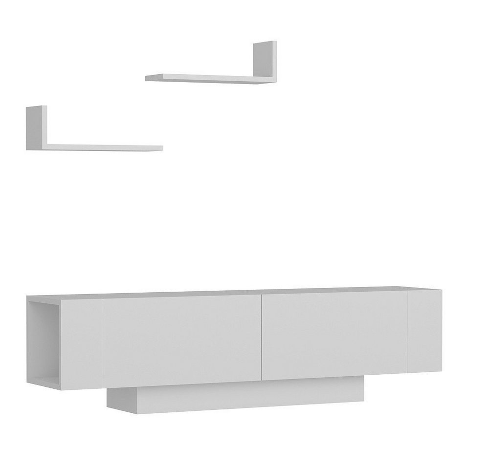 Skye Decor TV-Schrank 100% MELAMINE COATED PARTICLE BOARD, 40 cm x 31,5 cm x 150 cm C3040 von Skye Decor