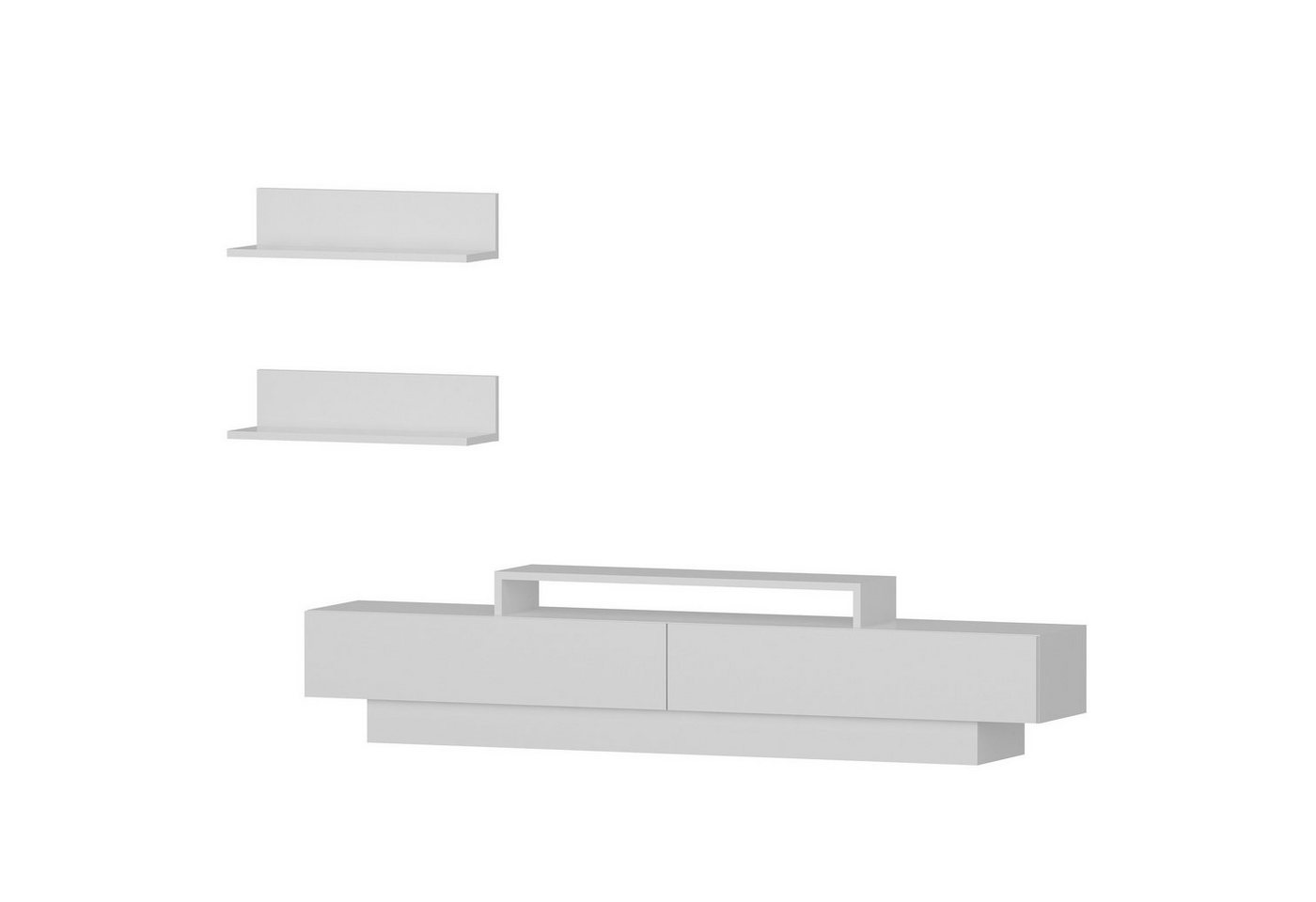 Skye Decor TV-Schrank 100% MELAMINE COATED PARTICLE BOARD, 40 cm x 31 cm x 180 cm A3004 von Skye Decor