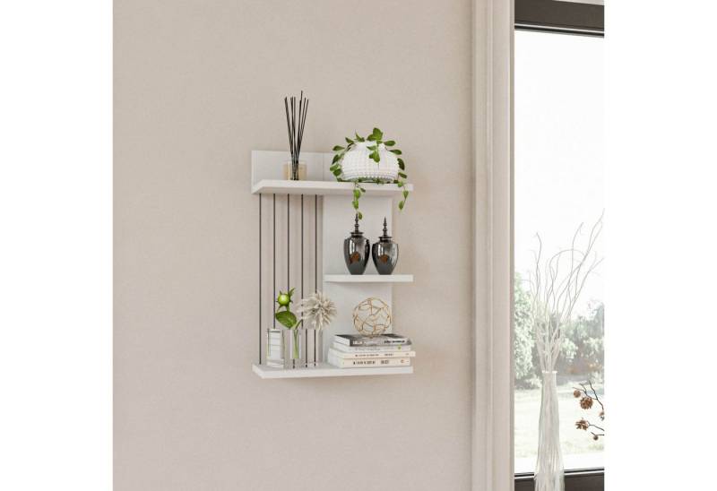 Skye Decor Wandregal 100% MELAMINE COATED PARTICLE BOARD, 60 cm x 19 cm x 40 cm N1740 von Skye Decor