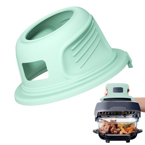 Verbrühungsschutz aus Silikon für Ninja CRISPi Fritteuse, Verbrühungsschutz aus Silikon für Ninja Crispi Air Fryer FN101EUSG, Air Fryer Zubehör für Ninja FN101EU (Z-Hellgrün) von Skyearman