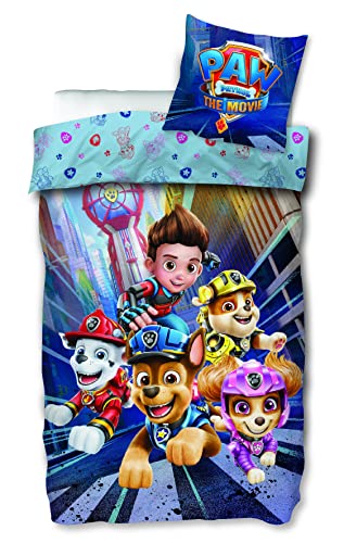 Skyebrands PP311 Bettwäsche für Erwachsene, Größe 140 x 200 cm, Paw Patrol von Skyebrands