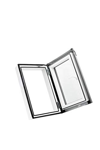 AFG Dachausstieg PVC Skylight Premium Warmdach 55 x 98 mit Eindeckrahmen Dachausstiegsfenster von Skyfens