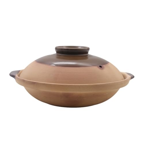 Schmortopf 18 cm 20 Keramik Aufläufe Suppe Topf Kochen Auflauf Ton Eintopf Töpfe Steingut Küche Kochgeschirr Küchengeschirr(20cm shallow) von SkyjOy