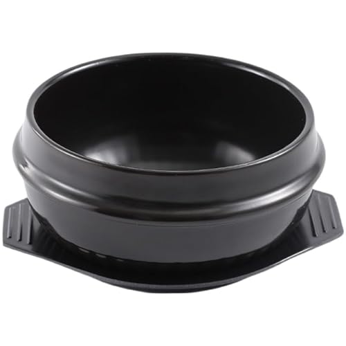 Schmortopf Gemischter Reis-Steintopf, Küchenauflauf, Hochtemperatur-Topf, Reisgeschirr, Töpfe for Kochen, Suppentopf, Steintopf(A1-500ml) von SkyjOy