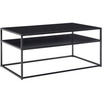 WOHNLING Couchtisch 100x60x45 cm Metall Wohnzimmertisch Sofatisch Tisch Stauraum WOHNLING Couchtisch 100x60x45 cm Metall Wohnzimmertisch Sofatisch Tisch Stauraum von Skyport