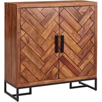 WOHNLING Schuhschrank 100x105x40 cm Holz Massiv Schuhregal Schuhkommode Flur WOHNLING Schuhschrank 100x105x40 cm Holz Massiv Schuhregal Schuhkommode Flur von Skyport