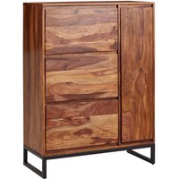 WOHNLING Schuhschrank 88x120x40 cm Holz Massiv Schuhregal Schuhkommode Flur WOHNLING Schuhschrank 88x120x40 cm Holz Massiv Schuhregal Schuhkommode Flur von Skyport