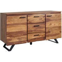 WOHNLING Sideboard 145x82x45 cm Holz Massiv Kommode Anrichte Modern Schubladen WOHNLING Sideboard 145x82x45 cm Holz Massiv Kommode Anrichte Modern Schubladen von Skyport