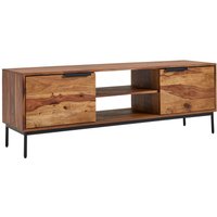 WOHNLING TV Schrank 147x51x38 cm Lowboard Holz Fernsehkommode Fernsehschrank WOHNLING TV Schrank 147x51x38 cm Lowboard Holz Fernsehkommode Fernsehschrank von Skyport