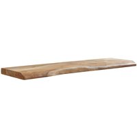 WOHNLING Wandregal Baumkante Akazie Holz Design Schweberegal 100 cm Regal Massiv WOHNLING Wandregal Baumkante Akazie Holz Design Schweberegal 100 cm Regal Massiv von Skyport