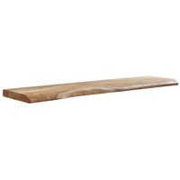 WOHNLING Wandregal Baumkante Akazie Holz Design Schweberegal 120 cm Regal Massiv WOHNLING Wandregal Baumkante Akazie Holz Design Schweberegal 120 cm Regal Massiv von Skyport