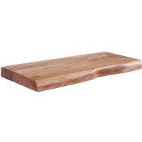 WOHNLING Wandregal Baumkante Akazie Holz Design Schweberegal 40 cm Regal Massiv WOHNLING Wandregal Baumkante Akazie Holz Design Schweberegal 40 cm Regal Massiv von Skyport
