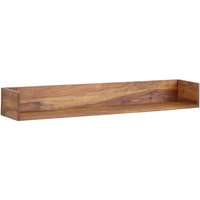 WOHNLING Wandregal Holz Massiv 120x15x20 cm Hängeregal Regal Groß Schwebend WOHNLING Wandregal Holz Massiv 120x15x20 cm Hängeregal Regal Groß Schwebend von Skyport