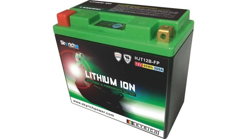 Skyrich LiFePO4 Batterie wartungsfrei, mit steckbaren Distanzstücken von Skyrich