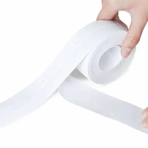Skythrive Flexible selbstklebende Sockelleiste, 4,5 m x 38 mm, PVC-Profil von Skythrive
