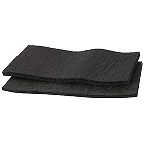 2 Stück 300 mm x 200 mm Graphit Kohlefaser-Filz für Kontamination Reinigung Adsorption Schild Slag Feuer Filz von Skyvov