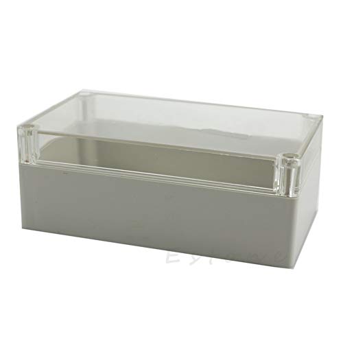 Kcnsieou Elektronische wasserdichte Projektbox, Kunststoffabdeckung, 158 x 90 x 60 mm von Kcnsieou