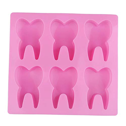 Zähne Schokoladen-fondant-kuchen-dekoration Werkzeuge Puddingform-kuchen-form 3d Zahn-förmige Silikon-netten 6-loch-formen Jelly Zähne Schokoladen-fondant-kuchen-dekoration Werkzeuge Puddingform-kuchen-form 3d Zahn-förmige Silikon-netten 6-loch-formen Jelly von Casecover