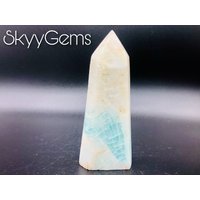 Blauer Aragonit, Aragonit Turm, Kristall, | 11 von SkyyGems