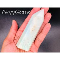 Blauer Aragonit, Aragonit Turm, Kristall, | 8 von SkyyGems
