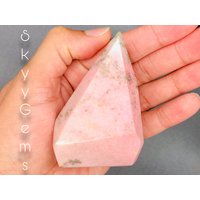 Thulit, Seltener Thulit Stein, Zoisit, Freiform, Großer | F von SkyyGems