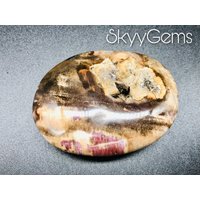 Versteinertes Holz Handschmeichler, Achatisiertes Holz, Stein, | 4 von SkyyGems