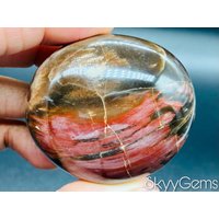 Versteinertes Holz Handstein, Achatisiert Holz, Stein, | 8 von SkyyGems