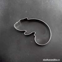 Ausstechform - Chamäleon, Lebkuchen, Keks Edelstahl von SladkaVanilkaCZ