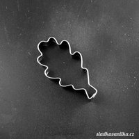 Ausstechform - Eichenblatt, Lebkuchen, Keks Edelstahl Ausstechform - Eichenblatt, Lebkuchen, Keks Edelstahl von SladkaVanilkaCZ