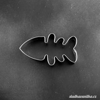 Ausstechform - Fischskelett, Lebkuchen, Keks Edelstahl Ausstechform - Fischskelett, Lebkuchen, Keks Edelstahl von SladkaVanilkaCZ