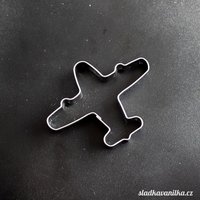 Ausstechform - Flugzeug, Lebkuchen, Keks Edelstahl Ausstechform - Flugzeug, Lebkuchen, Keks Edelstahl von SladkaVanilkaCZ