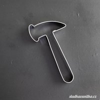 Ausstechform - Hammer, Lebkuchen, Keks Edelstahl Ausstechform - Hammer, Lebkuchen, Keks Edelstahl von SladkaVanilkaCZ
