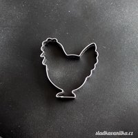 Ausstechform - Henne, Lebkuchen, Keks Edelstahl Ausstechform - Henne, Lebkuchen, Keks Edelstahl von SladkaVanilkaCZ