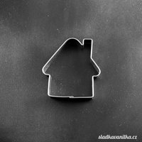 Ausstechform - Hütte, Lebkuchen, Keks Edelstahl von SladkaVanilkaCZ