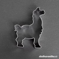 Ausstechform - Lama, Lebkuchen, Keks Edelstahl von SladkaVanilkaCZ