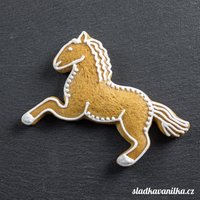 Ausstechform - Pferd Im Sprung, Lebkuchen, Keks Edelstahl von SladkaVanilkaCZ