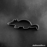 Ausstechform - Ratte, Lebkuchen, Keks Edelstahl von SladkaVanilkaCZ