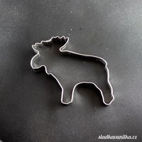 Ausstechform - Rentier Ii, Lebkuchen, Keks Edelstahl Ausstechform - Rentier Ii, Lebkuchen, Keks Edelstahl von SladkaVanilkaCZ