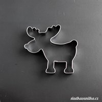 Ausstechform - Rentier Niedlich, Lebkuchen, Keks Edelstahl Ausstechform - Rentier Niedlich, Lebkuchen, Keks Edelstahl von SladkaVanilkaCZ