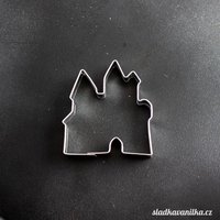 Ausstechform - Schloss, Lebkuchen, Keks Edelstahl von SladkaVanilkaCZ